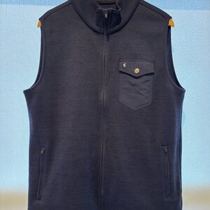 Criquet Navy Men's Vest: Size L